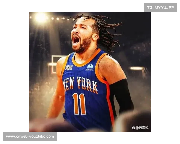 布伦森终场前1分47秒后撤步三分，主场声浪掀翻顶棚